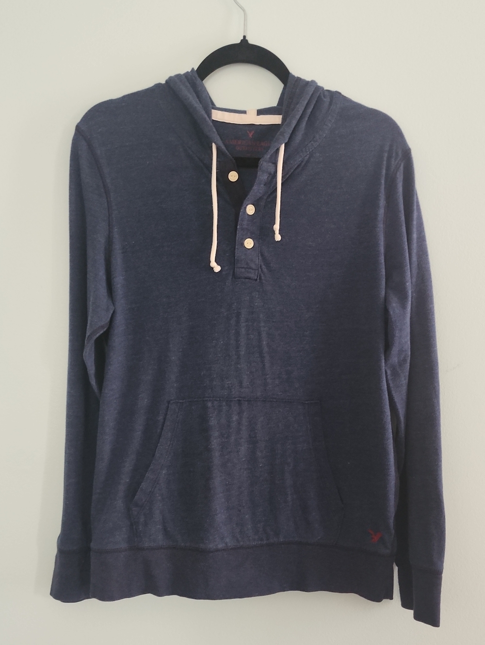 American Eagle,  Navy Hooded Pullover.